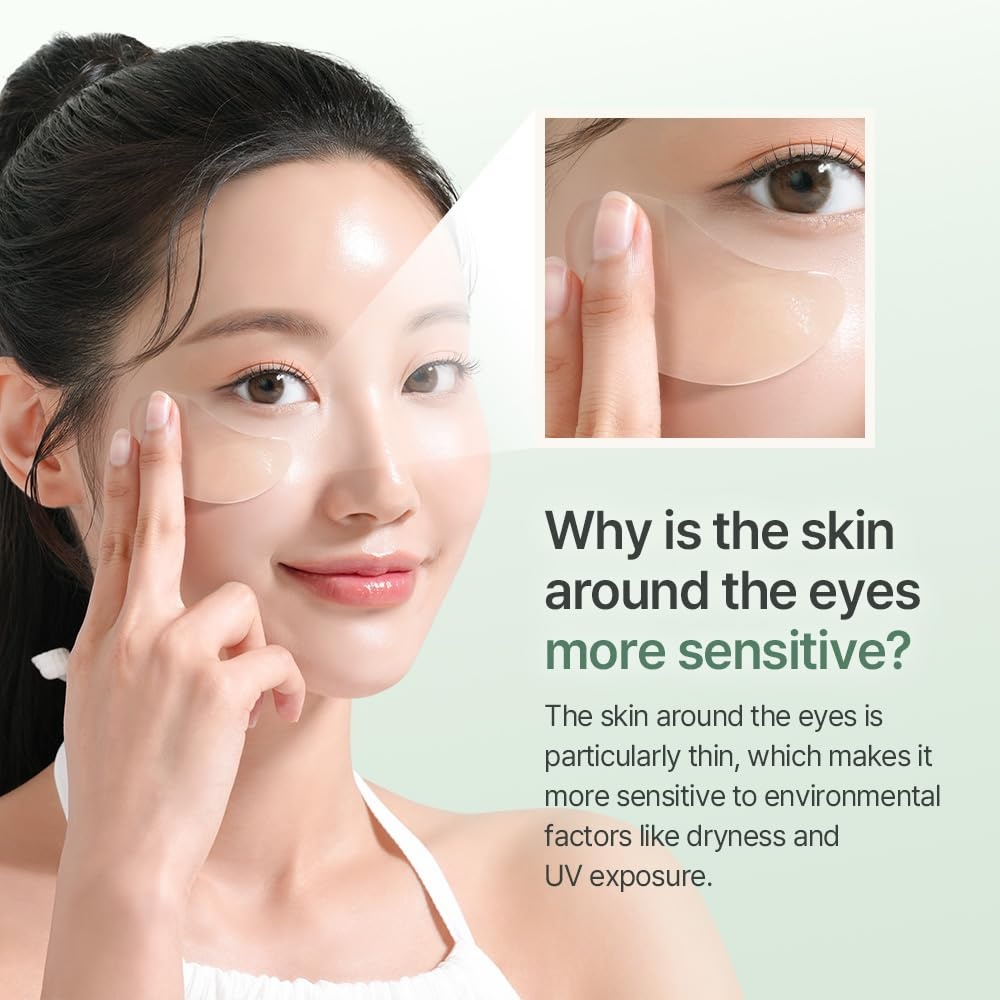image:imagemixsoon CicaHyal Eye Patch Soothing Hydrating and Cooling Hydrogel Eye Patches Gentle Care for Tired Eyes 84 g 284 floz 30 pairs Korean Glass Skin CareCicaHyal