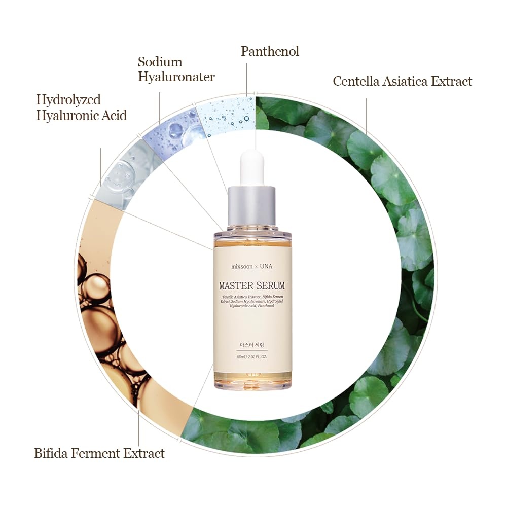 image:imageMaster Serum Moisturizing Serum Intensive Moisturizing Lightweight Formula for Radiant Skin 60ml 202 floz Korean Glass Skin Care202 Fl Oz Pack of 1
