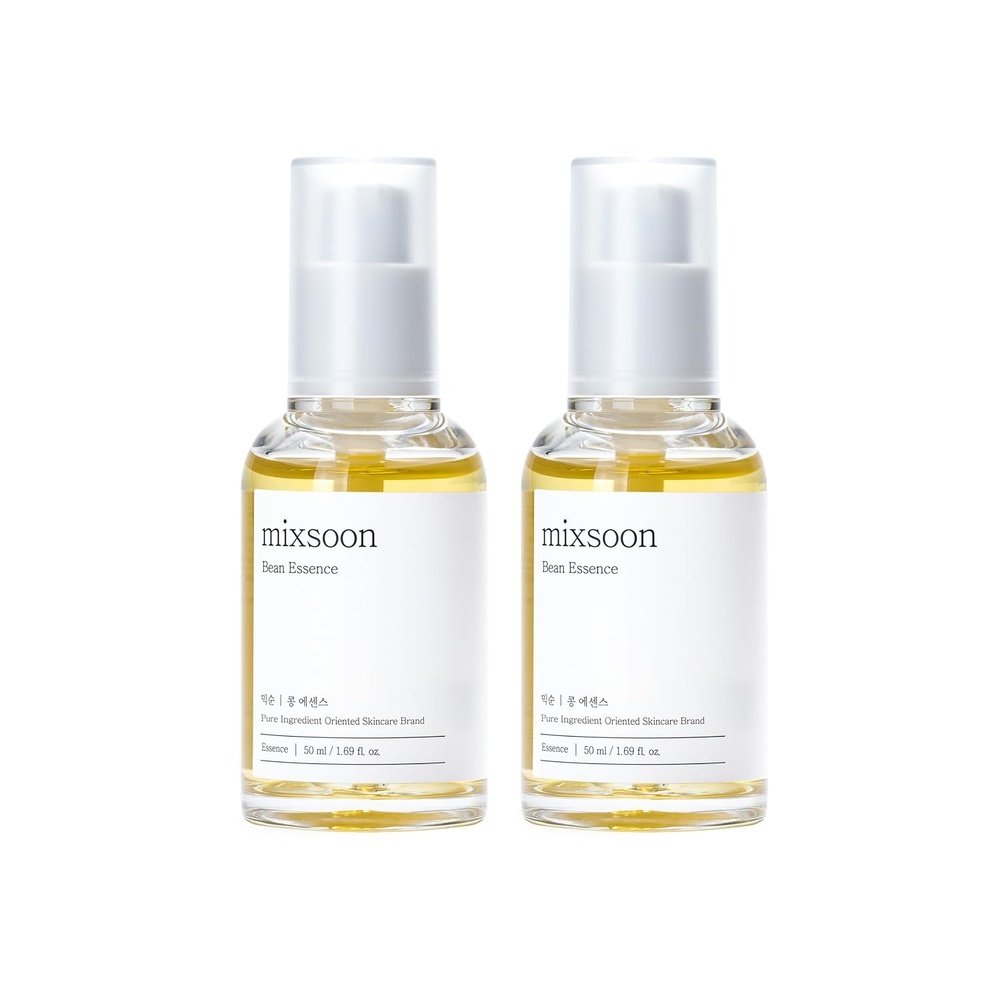 image:imagemixsoon Bean Essence Korean Skin Care 11 Bundle Sets Gentle AHA Exfoliating Essence for Glass Skin Glow Hydrating Face Serum with Fermented Bean Smooth Skin Korean Glass Skin Care