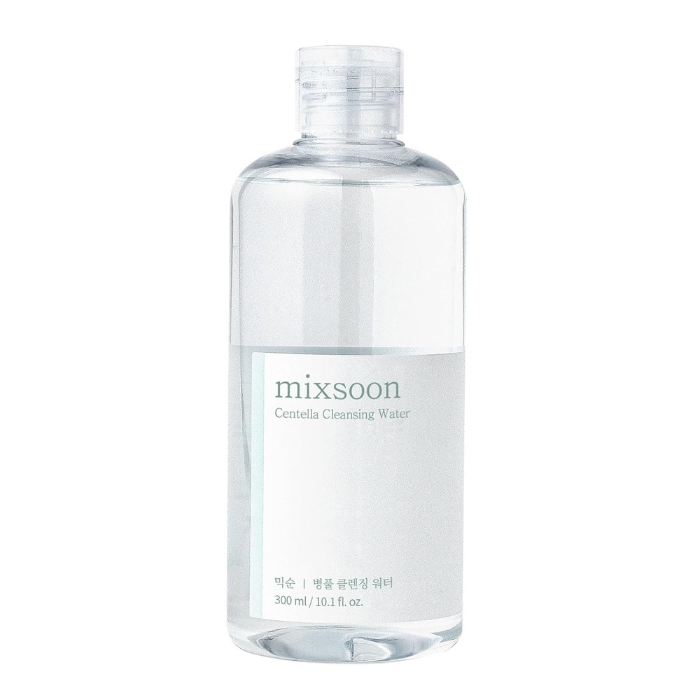 image:imagemixsoon Centella Cleansing Water 1014 fl oz 300ml Face Cleanser for Sensitive Skin Centella Asiatica Aloe Vera Korean Glass Skin Care