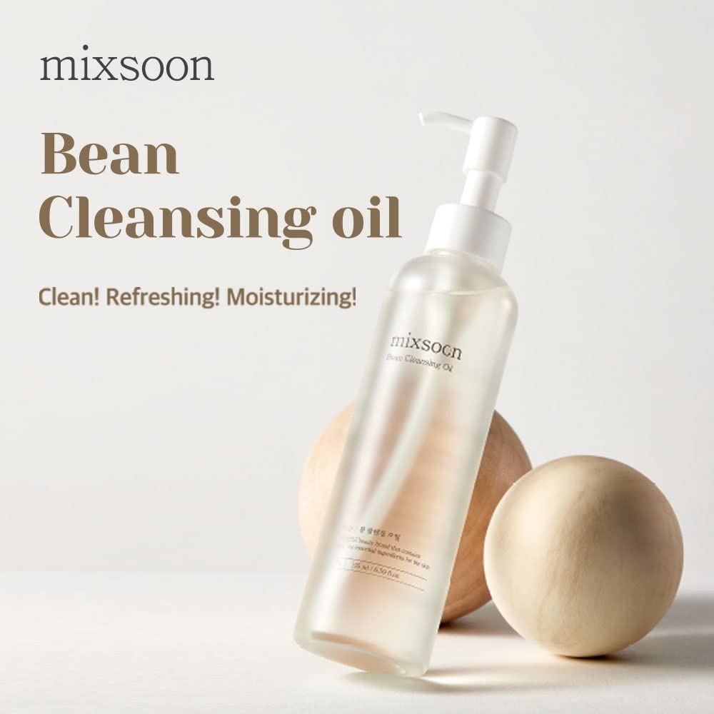 image:imagemixsoon Bean Cleansing Oil Lightweight Oil Deep Cleansing and Makeup Blackhead Remover Fermented Bean Hydrating and Balancing for Smooth Skin 195ml 659 floz Korean Glass Skin Care659 Fl Oz Pack of 1