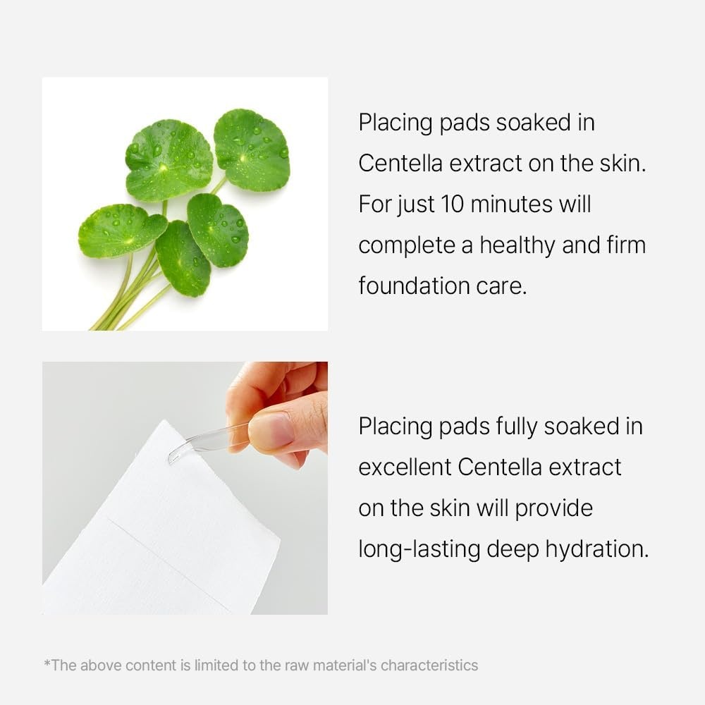 image:imagemixsoon Centella Asiatica Toner PadSoothing Hydrating and Balancing Facial CICA Pads Gentle Daily Care for Sensitive Calm Skin 180ml 608 floz 120 Sheets Korean Glass Skin CareCentella Asiatica Toner Pad