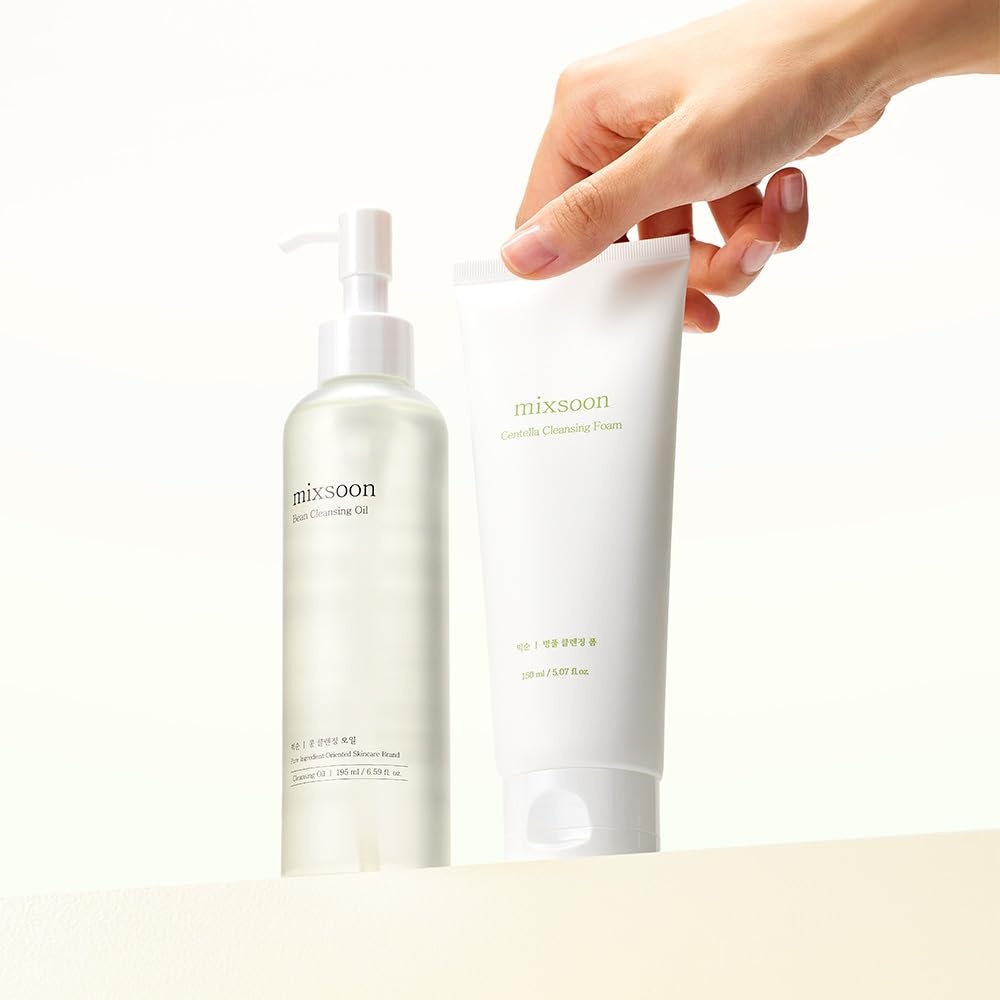 image:imagemixsoon Centella Cleansing Foam Face Wash with Cica Low pH Cleansing and Soothing for Face Hydrating Formula 150ml 507 fl oz Korean Glass Skin Care116 Fl Oz Pack of 1