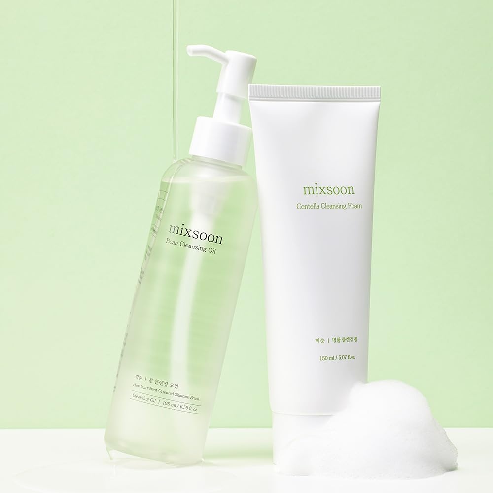image:imagemixsoon Centella Cleansing Foam Face Wash with Cica Low pH Cleansing and Soothing for Face Hydrating Formula 150ml 507 fl oz Korean Glass Skin Care116 Fl Oz Pack of 1