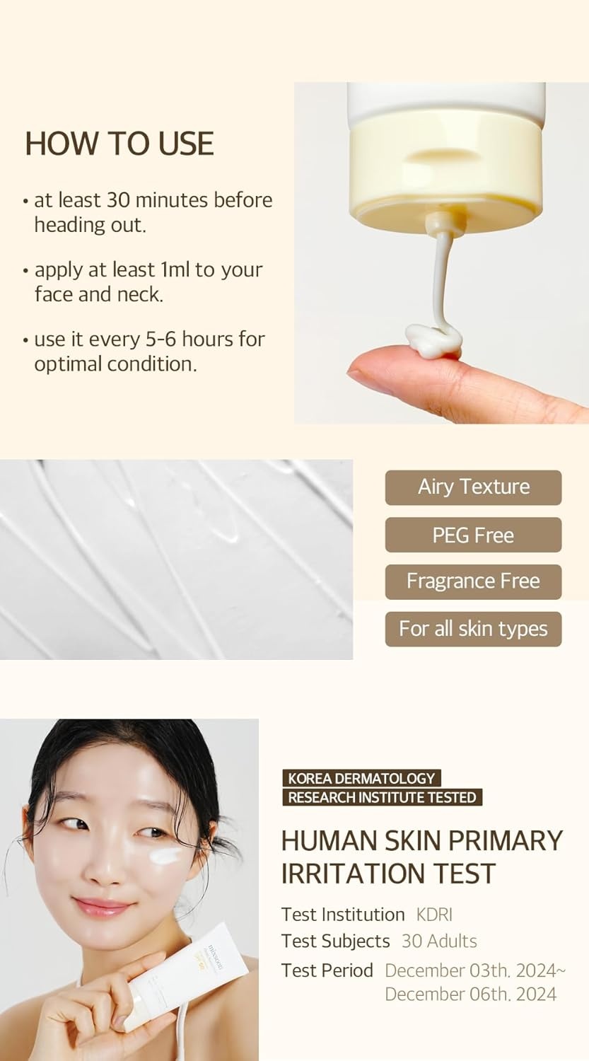 image:imagemixsoon Centella Hyal Sunscreen 50ml Soothing Comfort Sunscreen SPF 50 PA Designed for Daily Comfort Lightweight Hydrating Non Greasy No White Cast For Sensitive SkinBean