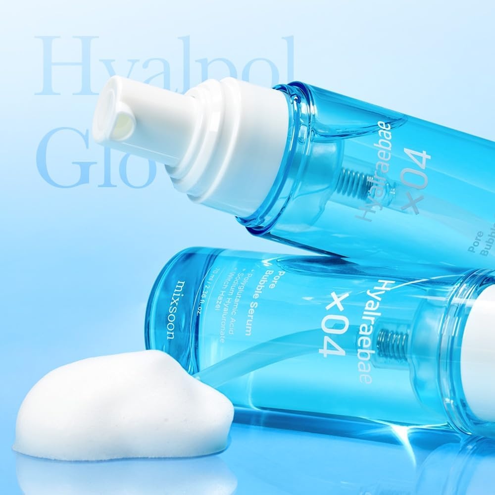 image:imagemixsoon Hyalraebae Pore Bubble Serum Airy Foam Serum with Exosome for Smooth Pores amp Glass Skin Hydration Make up Prep with Polyglutamic Acid 70ml 236 floz Korean Glass Skin Care