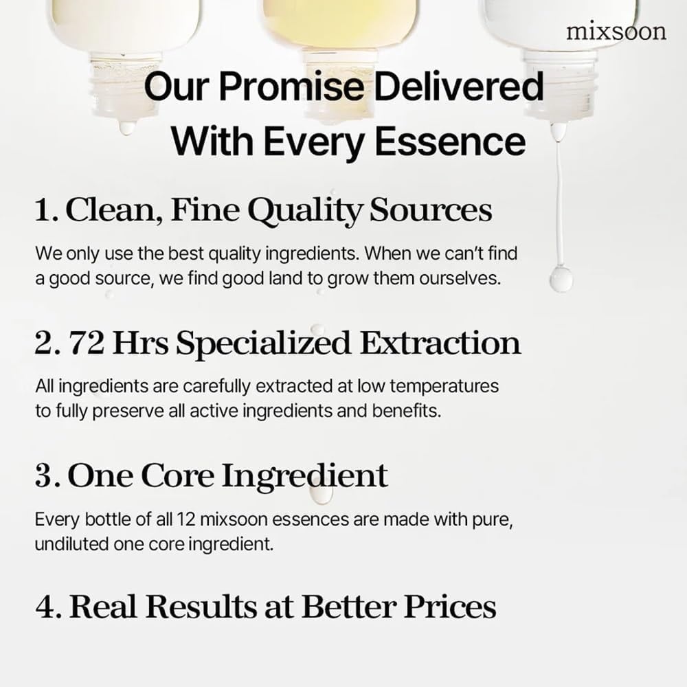 image:imagemixsoon Soondy Centella Asiatica EssenceSoothing Calming and Hydrating for Face Jeju Island Cica Extracts Gentle Formula for Balanced Healthy Skin 100ml 338 floz Korean Glass Skin Care101 Fl Oz Pack of 1