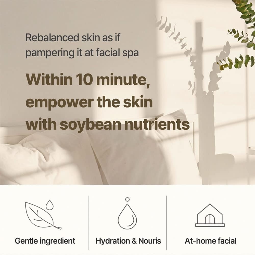 image:imagemixsoon Soybean Milk Pad 10ea Milky Texture Sheet Pad for Sensitive Skin Nourishing Moisturizer Korean Glass Skin Care