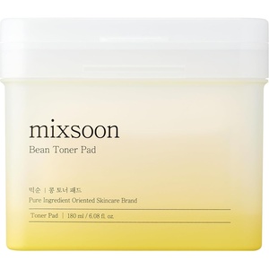 image:imagemixsoon Centella Asiatica Toner PadSoothing Hydrating and Balancing Facial CICA Pads Gentle Daily Care for Sensitive Calm Skin 180ml  608 floz 120 Sheets Korean Glass Skin CareBean Toner Pad