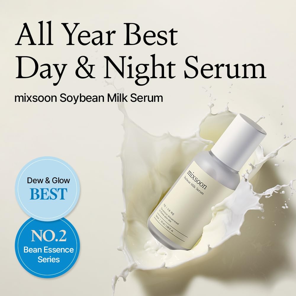 image:imagemixsoon Soybean Milk Serum Milk Moisturizer Face Milk Hydrating and Firming for Face Nourishing Formula for Smooth Skin 50ml 169 floz Korean Glass Skin Care169 Fl Oz Pack of 1