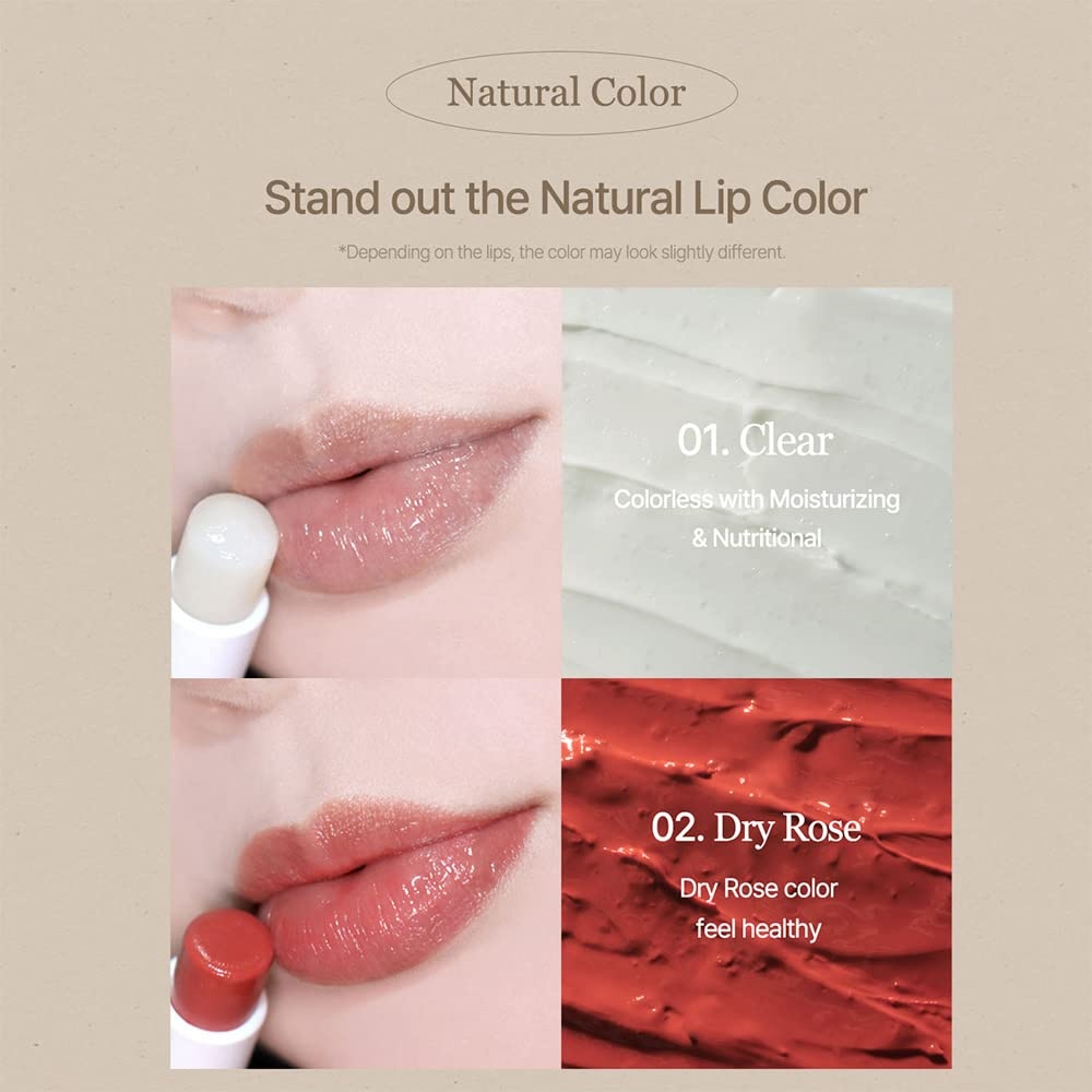 image:imagemixsoon Vegan Melting Lip Balm Clear Shea Butter Moisturizing and Softening Chapped Lips CareTransparent Finish for Smooth Hydrated Lips 41g 013 fl oz Korean Glass Skin CareClear