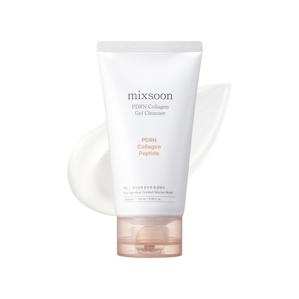 image:imagemixsoon PDRN Collagen Gel Cleanser Deep Pore Cleansing Lightweight Daily Gel Cleanser for All Skin Types 100ml 338 floz Korean Glass Skin Care