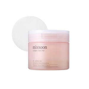 image:imagemixsoon Toner Pad  Deeply Hydrating and Refreshing Facial Pads Gentle Daily Care for Smooth Radiant Skin 180ml  608 floz Korean Glass Skin Care CollagenClear