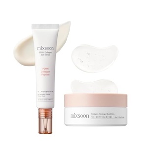 image:imagemixsoon Under Eye Care BundlesPDRN Collagen Eye Serum 20ml  067 fl oz Collagen Hydrogel Eye Patch 84 g  284 floz 30pairs