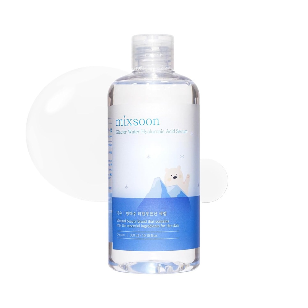 image:imagemixsoon Glacier Water Hyaluronic Acid SerumDeep Hydration and Cooling for Face Refreshing Lightweight Texture 100ml 338 floz Korean Glass Skin Care1014 Fl Oz Pack of 1
