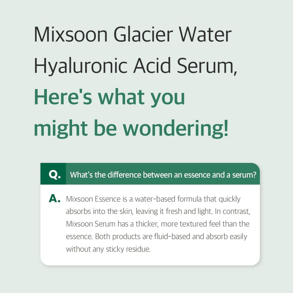 image:imagemixsoon Glacier Water Hyaluronic Acid SerumDeep Hydration and Cooling for Face Refreshing Lightweight Texture 100ml 338 floz Korean Glass Skin Care101 Fl Oz Pack of 1