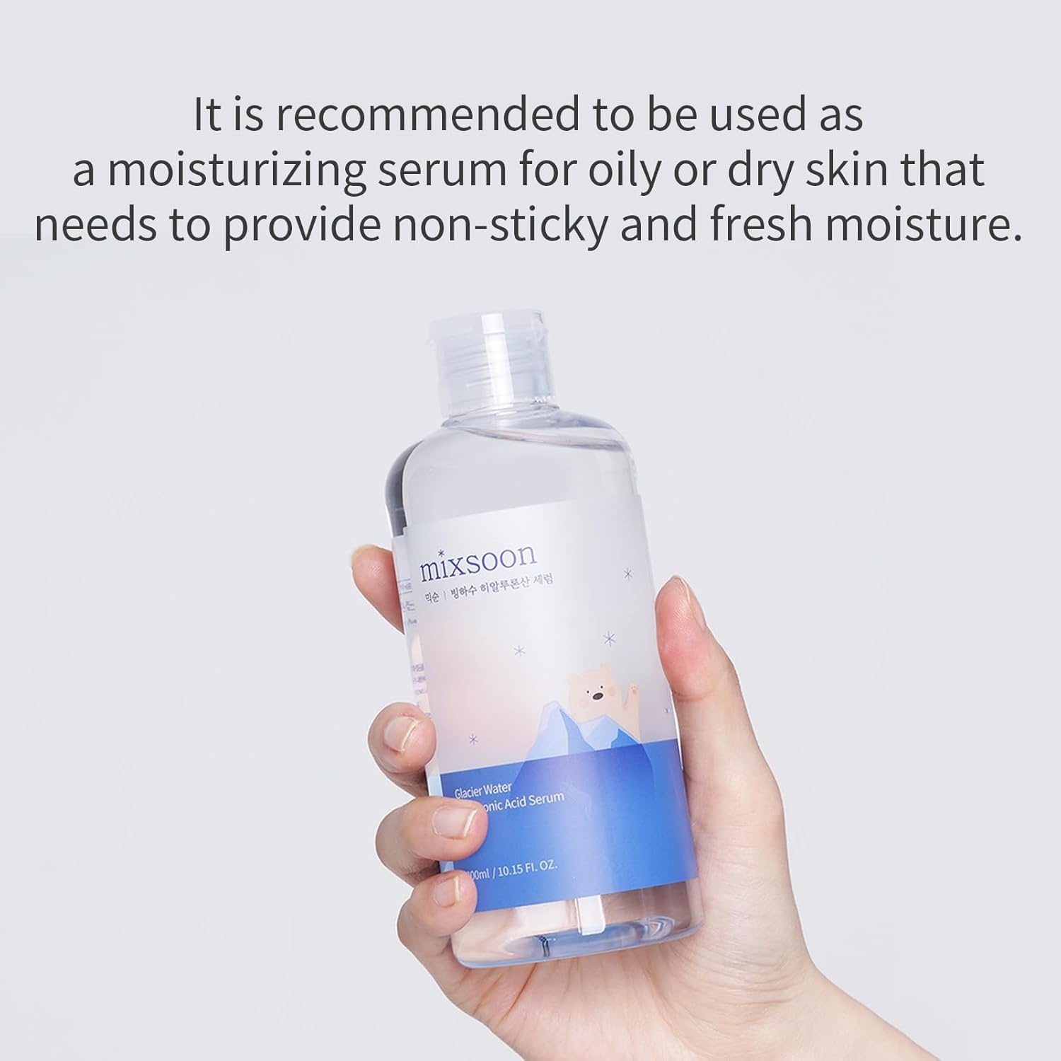 image:imagemixsoon Glacier Water Hyaluronic Acid SerumDeep Hydration and Cooling for Face Refreshing Lightweight Texture 100ml 338 floz Korean Glass Skin Care338 Fl Oz Pack of 1