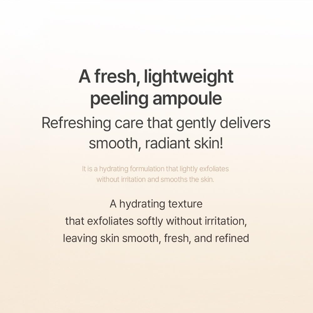 image:imagemixsoon White Rice Peeling Ampoule White rice exfoliant Gentle Exfoliating Serum for Smooth Radiant Skin Dead Skin Cells Remover 100ml 338 floz Korean Glass Skin Care