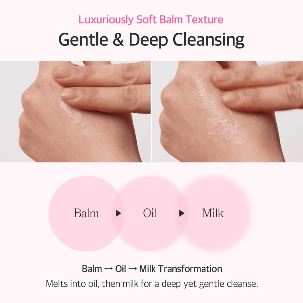 image:imagemixsoon Collagen Cleansing Balm Soft Melting Lightweight Grinding Balm Hydrating Makeup Remover 50ml 169 floz Korean Glass Skin Care