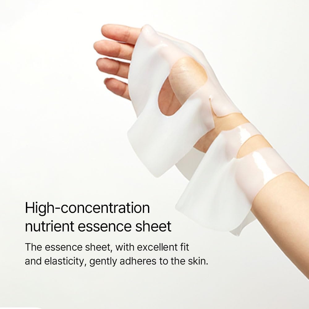 image:imagemixsoon Hydrogel Collagen Mask 35gX5ea PlantBased Nutrition Radiance Hydration AllInOne Firming Ingredients Absorbing Over Time Korean Bean Essence Korean Collagen Mask