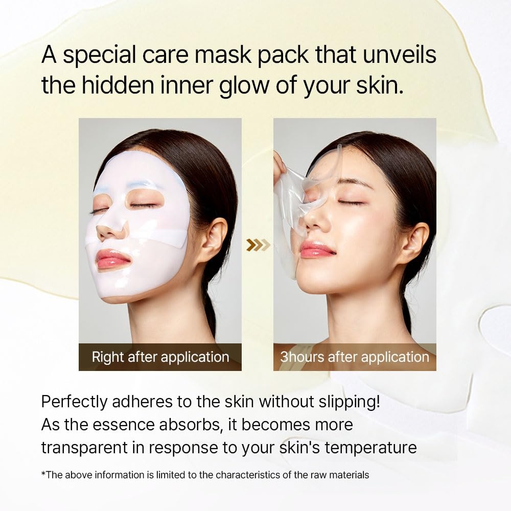 image:imagemixsoon Hydrogel Collagen Mask 35gX5ea PlantBased Nutrition Radiance Hydration AllInOne Firming Ingredients Absorbing Over Time Korean Bean Essence Korean Collagen Mask